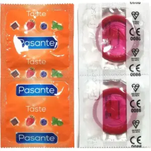 Pasante - Preservativo Sabor Fresa Premium 144 Unidades