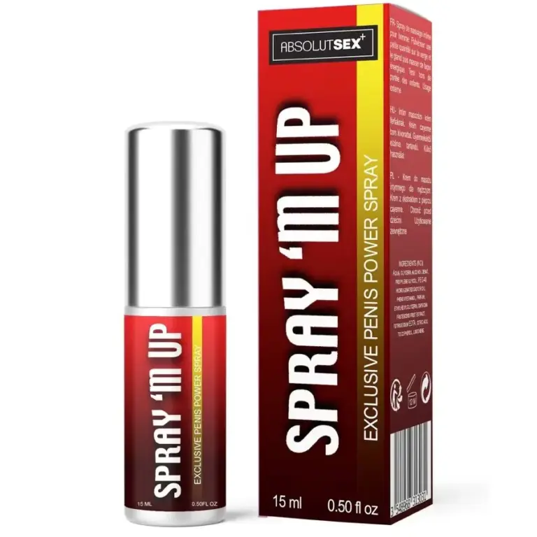 RUF - Spray M Up Erección Rápida 15 ml | Potenciador Profesional