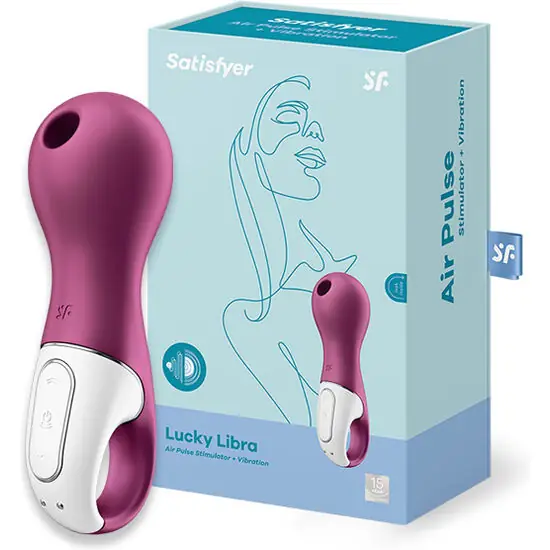 SATISFYER - LUCKY LIBRA Succionador y Vibrador Premium
