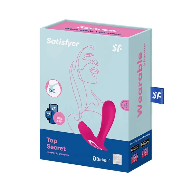 Satisfyer - Top Secret Vibrador Rosa Premium con App - Imagen 3