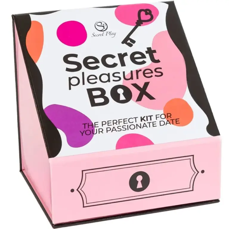 SECRET PLAY - Caja de Placeres para Parejas Premium con Dado y Vibrador