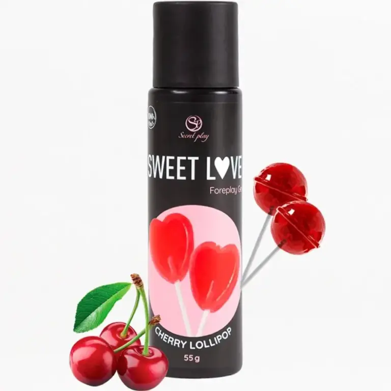 SECRETPLAY - Gel Comestible Cereza Lollipop 60 ml Premium