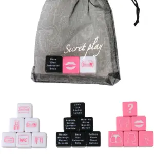 SECRETPLAY - Juego 3 Dados Original para Parejas Divertidas