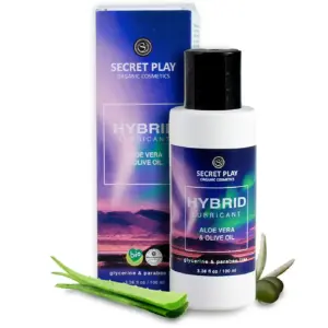SECRETPLAY - Lubricante Orgánico Híbrido Premium 100 ml