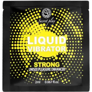 SECRETPLAY - Vibrador Líquido Strong Unisex 2 ML Profesional