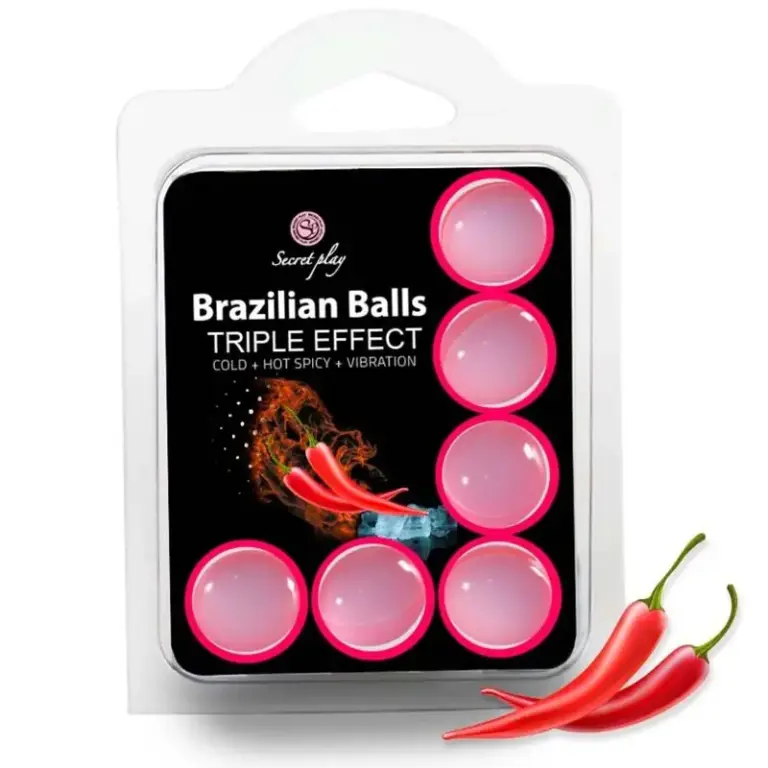 SECRETPLAY - Brazilian Balls Triple Efecto Exclusivas y Sorprendentes
