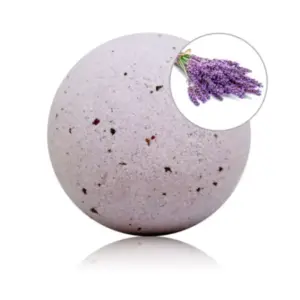 TALOKA - Bomba de Baño Lavanda Aromática Premium 140g