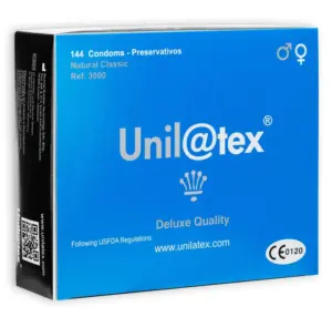 UNILATEX - Preservativos Naturales Premium 144 Uds