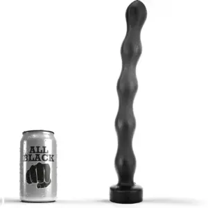 ALL BLACK - Anal Plug Ball Profesional 32 cm