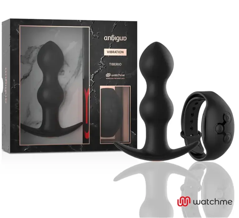 ANBIGUO - Vibrador Anal Control Remoto Premium Tiberio