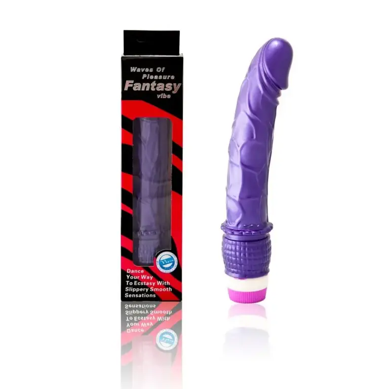 BAILE - Vibrador Waves of Pleasure 23 cm Morado Premium