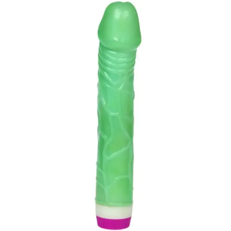 BAILE - Vibrador Waves of Pleasure 23 cm Verde Original