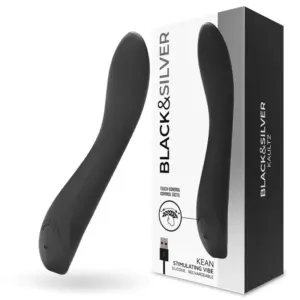 BLACK&Silver - Vibrador Kean Touch Control Premium