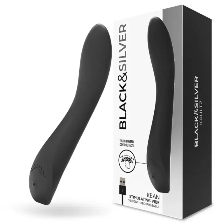 BLACK&Silver - Vibrador Kean Touch Control Premium