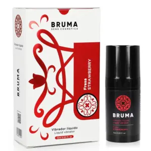 BRUMA - Vibrador Líquido Fresa Premium para Placer Intenso