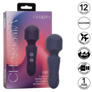 CALEXOTICS - Charisma Charm Masajeador 12 Funciones Morado Premium