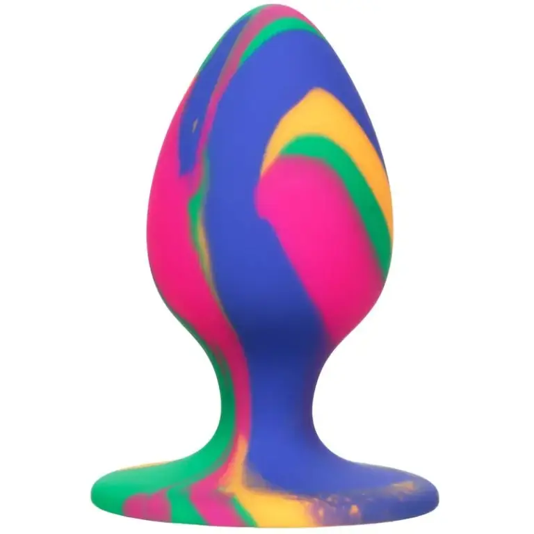 CALEXOTICS - Cheeky Medium Tie-Dye Plug Anal Premium para Placer