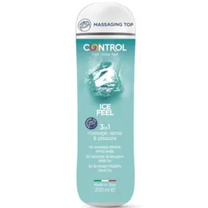CONTROL - Gel 3 en 1 Ice Feel Premium Hidratante 200 ml