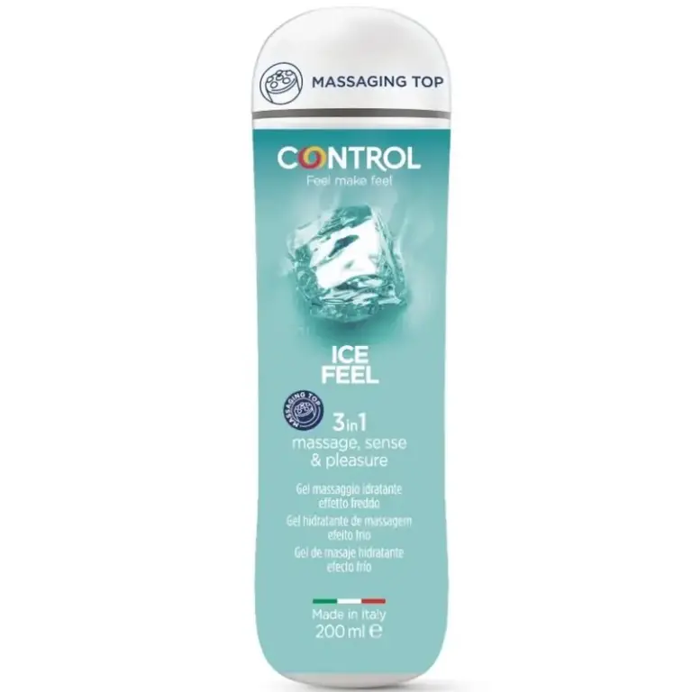 CONTROL - Gel 3 en 1 Ice Feel Premium Hidratante 200 ml