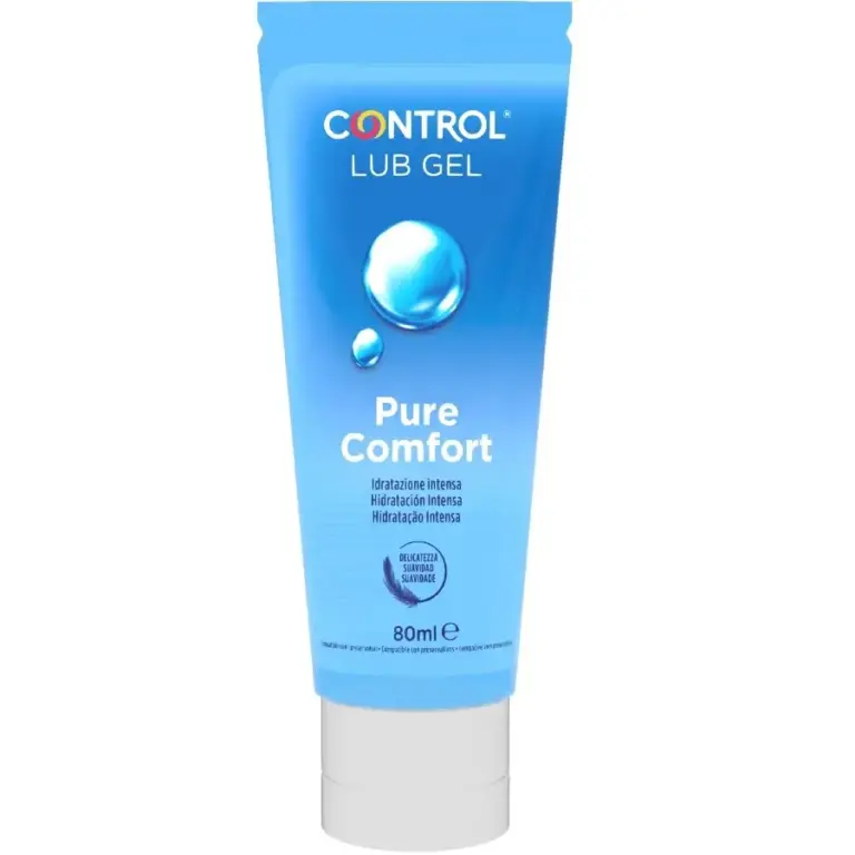 CONTROL - Pure Comfort Lubricante Premium Hidratación Intensa 80 ml