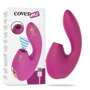 COVERME - Clitoral Succionador Vibrador Premium con 10 Modos