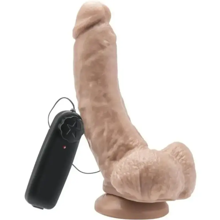 Get Real - Dildo Realístico Vibrador Natural 20,5 cm