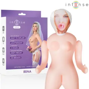 INTENSE DOLLS - Irina Muñeca Hinchable Premium con 3 Orificios