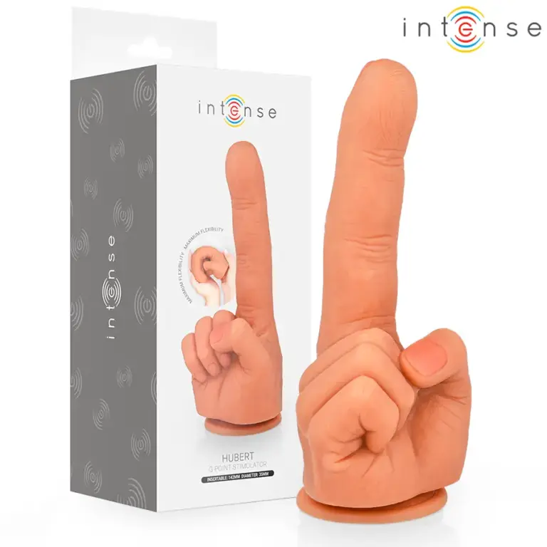INTENSE - HUBERT Estimulador Punto·G Flexible para Placer Realista
