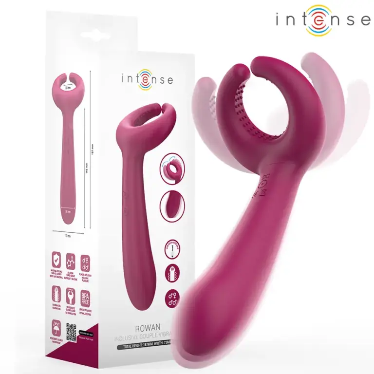 INTENSE - Rowan Vibrador Inclusivo para Parejas Premium