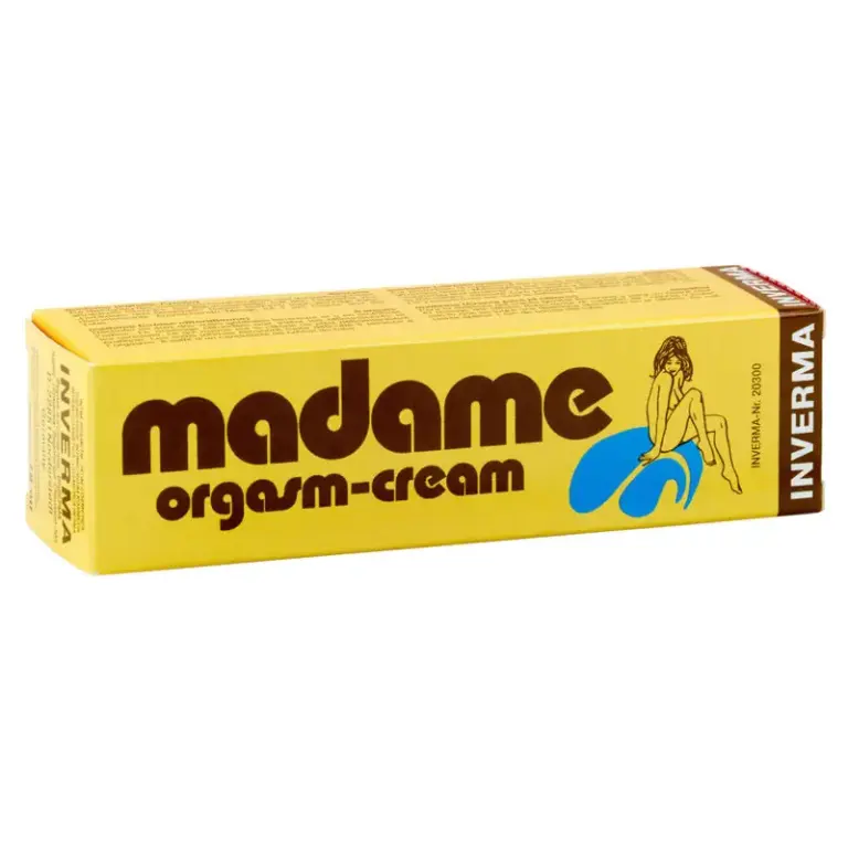 INVERMA - Madame Crema Orgásmica Premium para Placer Femenino
