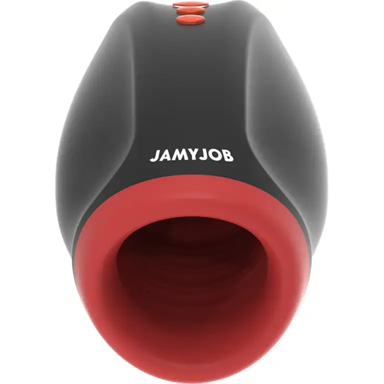 JAMYJOB - Novax Masturbador Premium con Vibración y Compresión