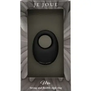 JE JOUE - Mio Anillo Vibrador Flexible y Potente Negro