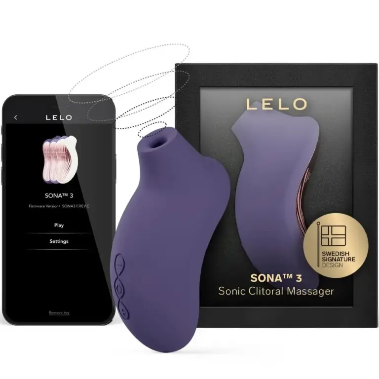 LELO - SONA 3 Masajeador Sónico Premium Clítoris Morado - vista principal
