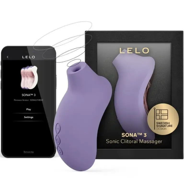 LELO - SONA 3 Masajeador Sónico Premium de Clítoris Violeta