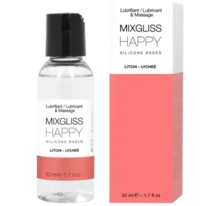 MIXGLISS - Happy Lubricante Silicona Premium Litchi 50 ML