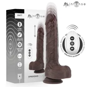 MR INTENSE - MATT Dildo Realista Multifunción con Control Remoto 22 cm