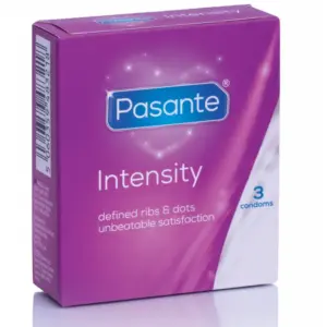 Pasante - Condones Intensity Premium 3 Unidades
