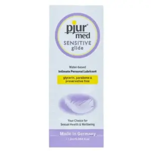PJUR - Lubricante Sensitivo Profesional de Agua 2 ml