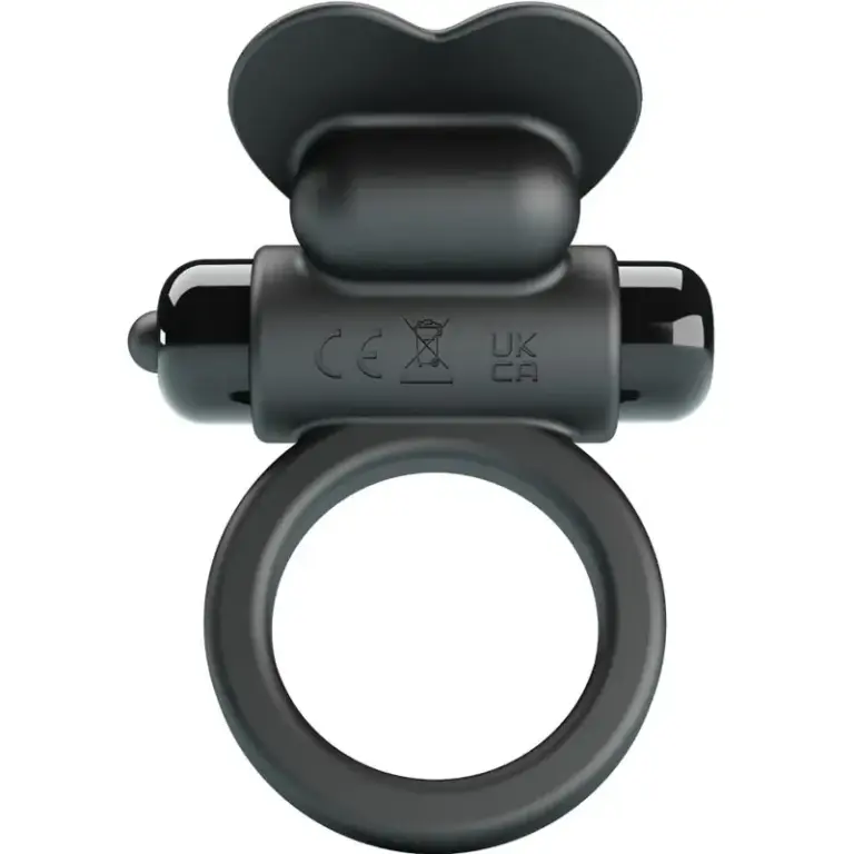 Pretty Love - Anillo Vibrador Conejo 10 Modos Negro Premium