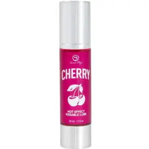 SECRETPLAY - Lubricante Efecto Calor Cereza Premium 50 ML