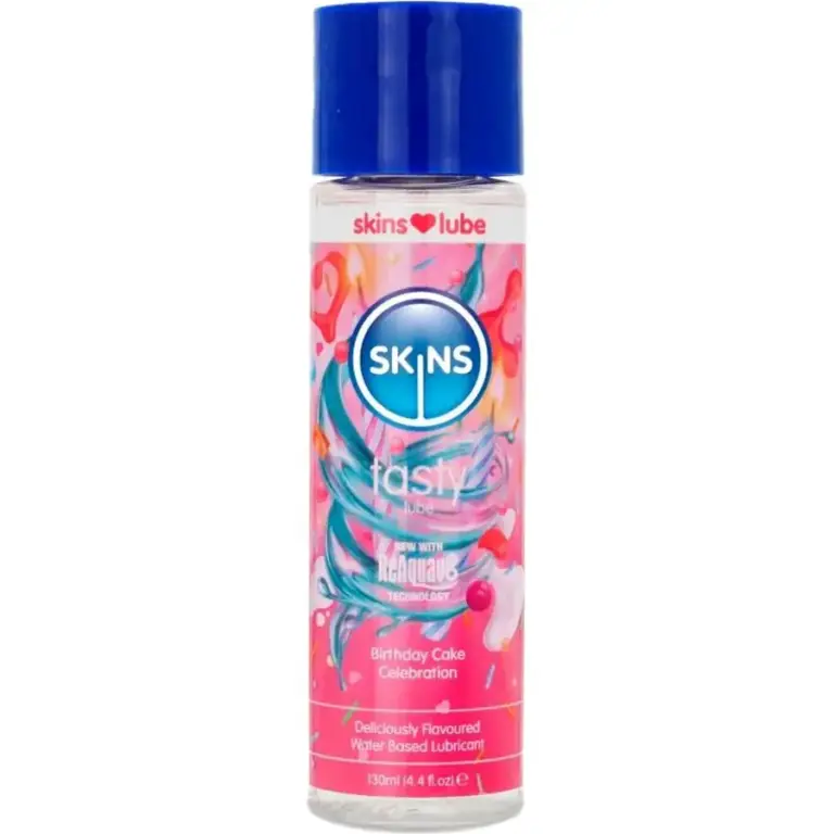 SKINS - Tasty Lubricante Cumpleaños Premium 130 ML