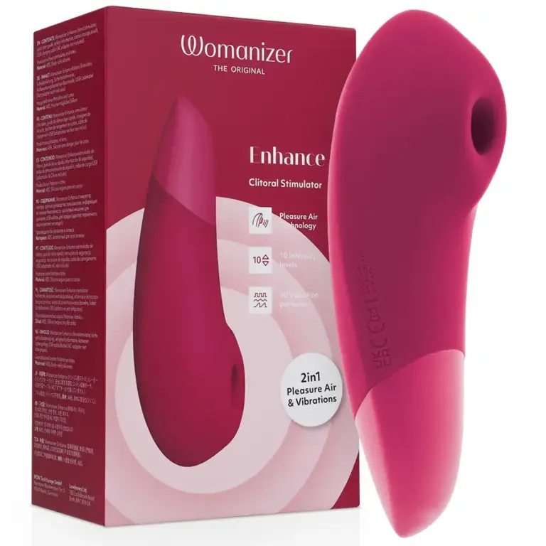 WOMANIZER - Estimulador de Clítoris Premium Rosa Vibrante