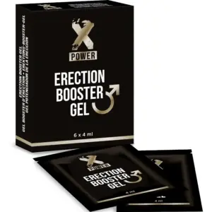 XPOWER - Gel Potenciador Erección Rápido Original 6 x 4 ml