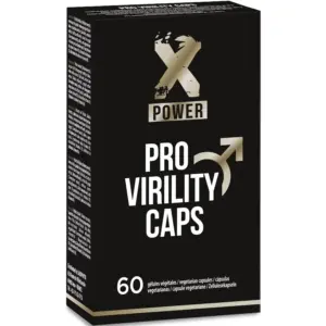 XPOWER - PRO VIRILITY Cápsulas Vitalidad y Virilidad Premium