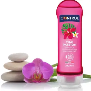 Control - Gel de Masaje 2 en 1 Hidratante Premium 200ml