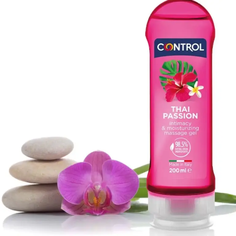 Control - Gel de Masaje 2 en 1 Hidratante Premium 200ml