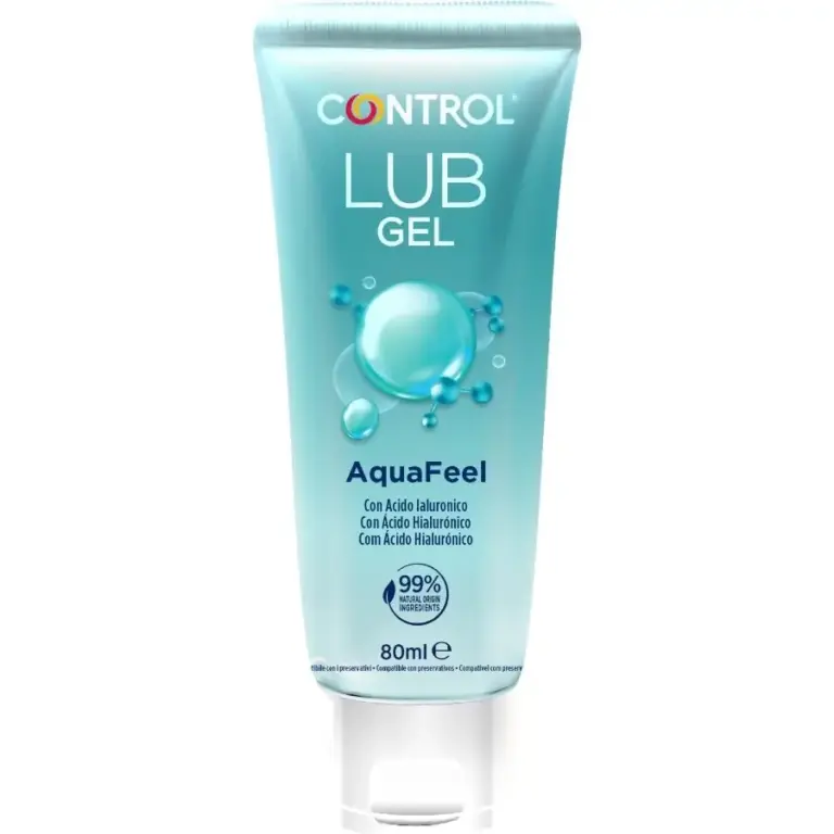 Control - AquaFeel Lubricante Hidratante Natural 80ml