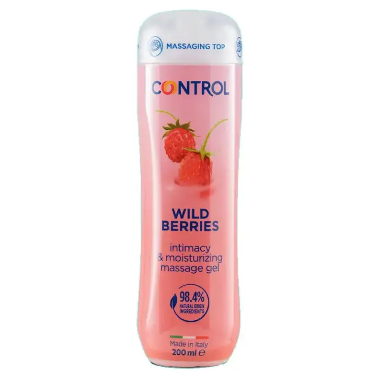CONTROL - Gel de Masaje 3 en 1 Wild Berries Hidratante