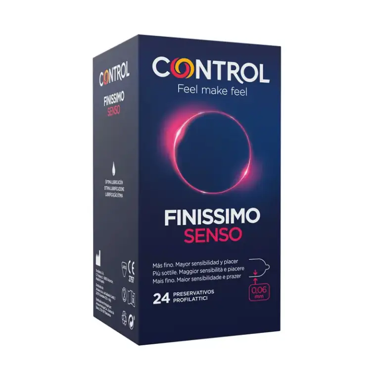 Control - Preservativos Senso Fino y Adaptables 24 Unidades