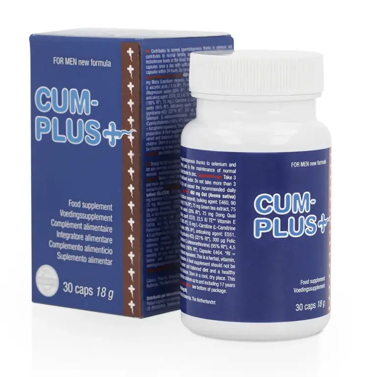 Cum Plus - Complemento Alimenticio para Esperma Premium
